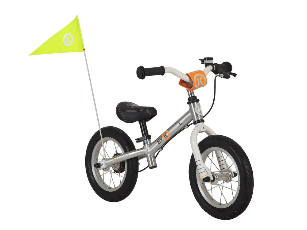 BYK E-200L Children's 12" Balance Bike Polished Alloy