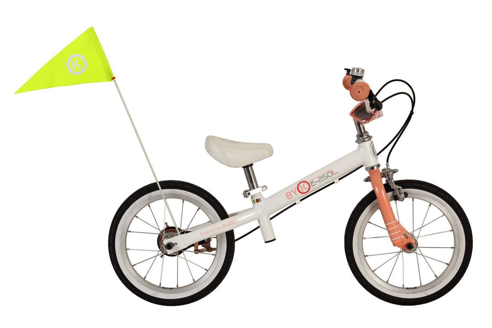 BYK E-250L Children's 14" Balance Bike Coral Pink