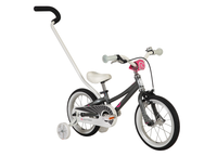 BYK E-250 Children's 14" Bike for Age 3-5  Charcoal/Neon Pink