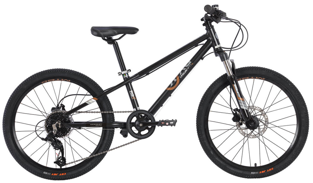 E-450 MTBD Kid's 20" Mountain Bike (External 8 Speed + Hydraulic Disk Brakes)