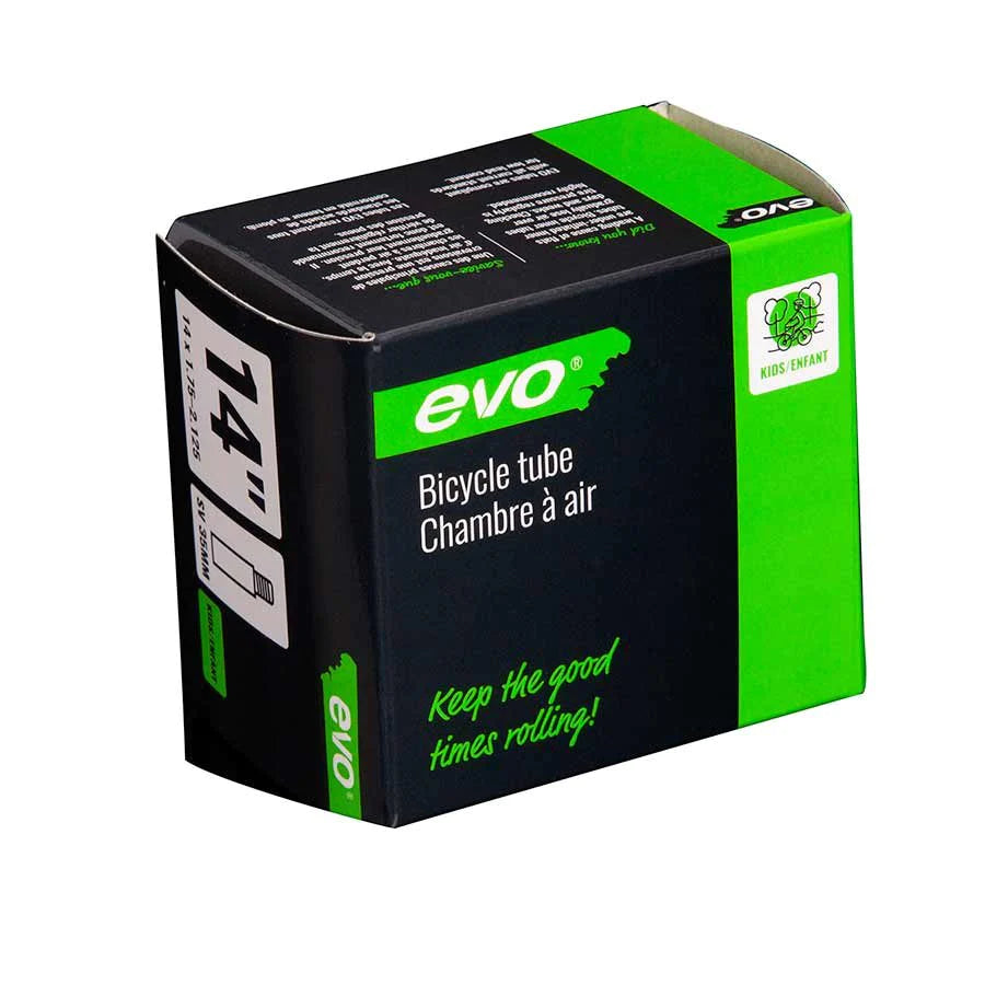 EVO  SCHRADER VALVE BICYCLE TUBE 14